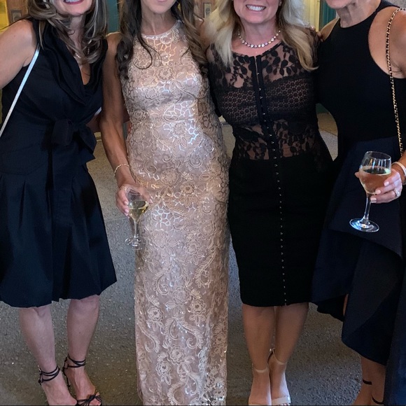 Aidan Maddox full length sequin dress - Picture 2 of 6